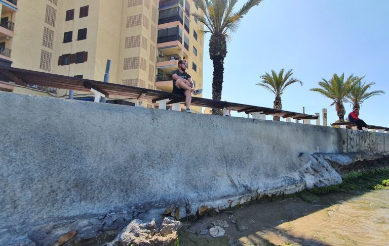 FINALIZAN LAS OBRAS DE REPARACIÓN DEL FRENTE MARÍTIMO EN LA AVENIDA DE LOS MARINEROS (PLAYA DEL CURA)