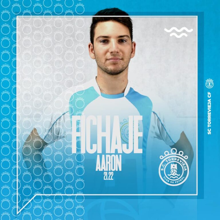 Aarón, primer fichaje del SC Torrevieja CF