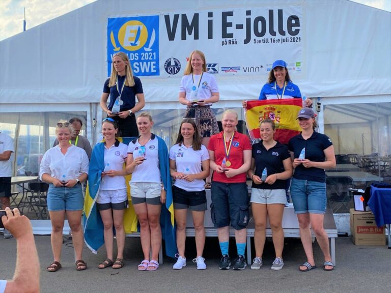 ASCENSION ROCA DE TOGORES 3ª EN EL CAMPEONATO DEL MUNDO DE CLASE EUROPA EN CATEGORIA FEMENINA CELEBRADO EN SUECIA