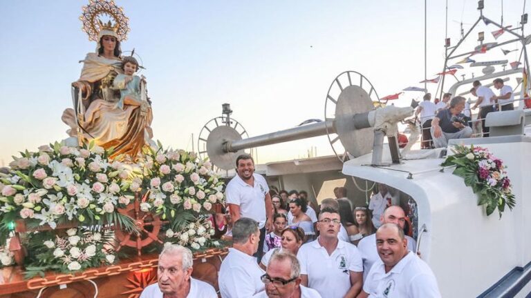 PROGRAMADAS DISTINTAS CELEBRACIONES EN HONOR A LA VIRGEN DEL CARMEN PARA EL VIERNES 16 DE JULIO