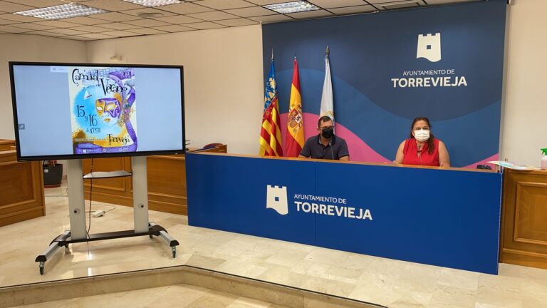 PRESENTADO EL CARNAVAL DE VERANO DE TORREVIEJA QUE SE CELEBRARÁ LOS DÍAS 15 Y 16 DE AGOSTO