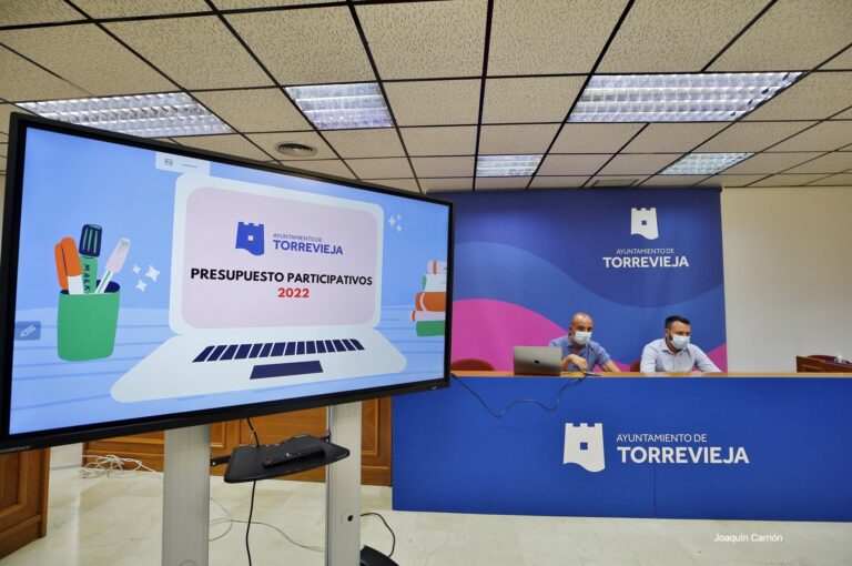 PRESENTADOS LOS PRESUPUESTOS PARTICIPATIVOS 2022