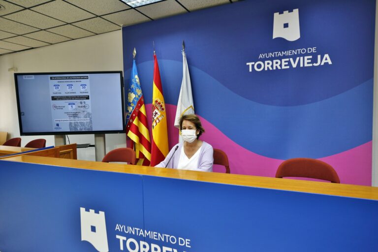 TORREVIEJA CONMEMORA CON VARIAS ACTVIDADES EL DÍA INTERNACIONAL DE LAS PERSONAS MAYORES