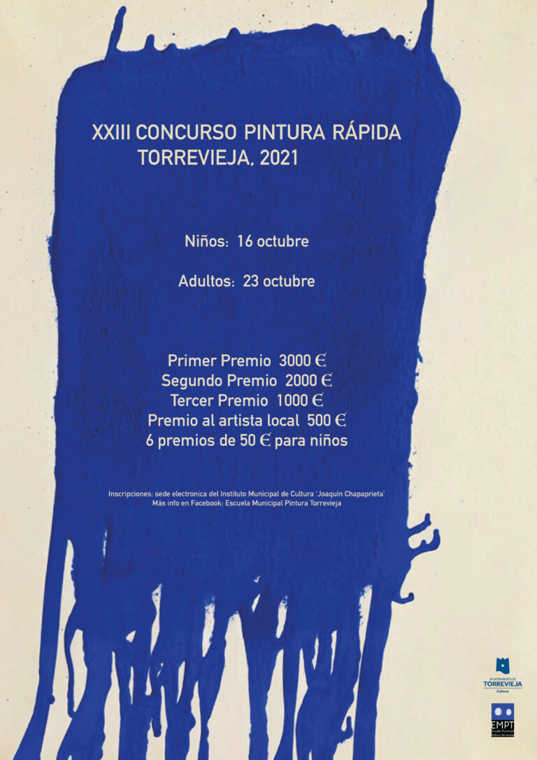 EL INSTITUTO MUNICIPAL DE CULTURA RETOMA EL CONCURSO DE PINTURA RÁPIDA TRAS SEIS AÑOS SIN CELEBRARSE