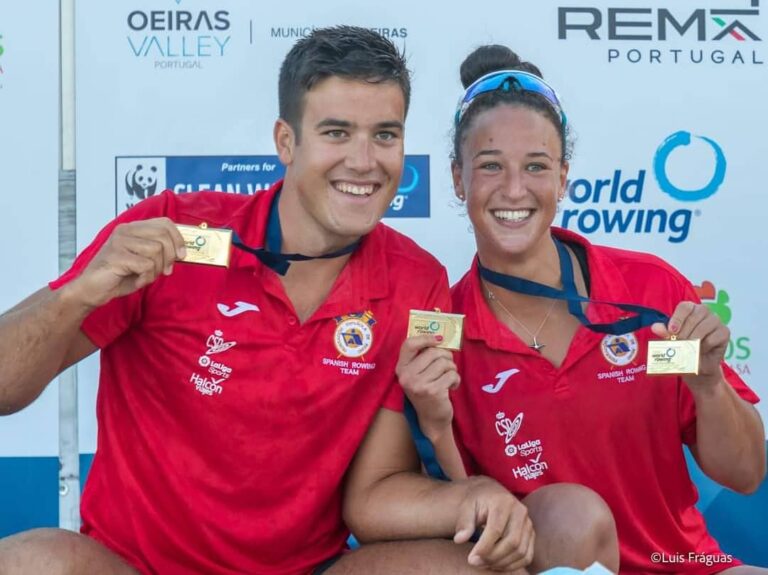 Ander Martín y Esther Briz bicampeones del mundo