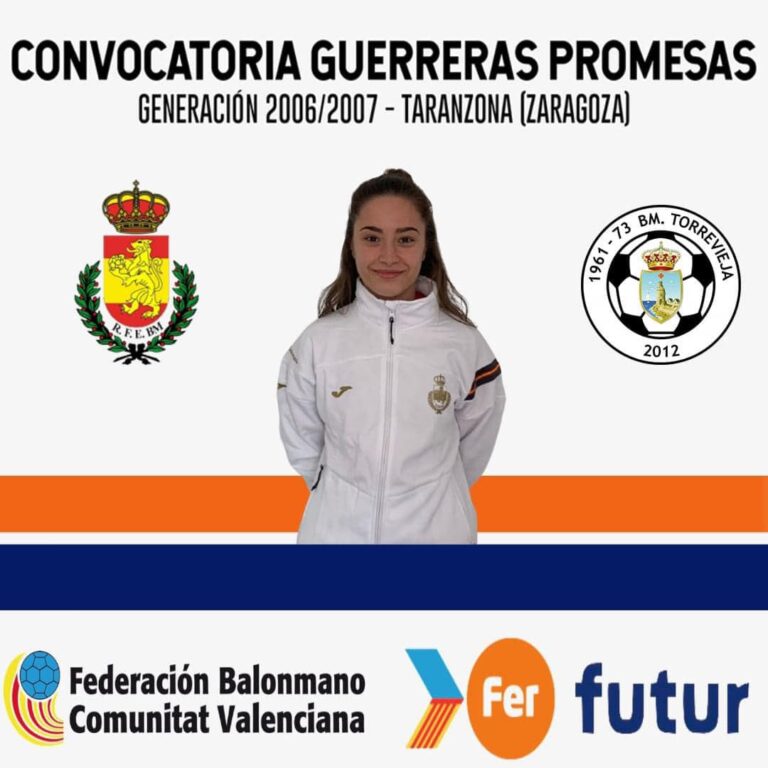 Udane Bernabé repite convocatoria con las guerreras promesas