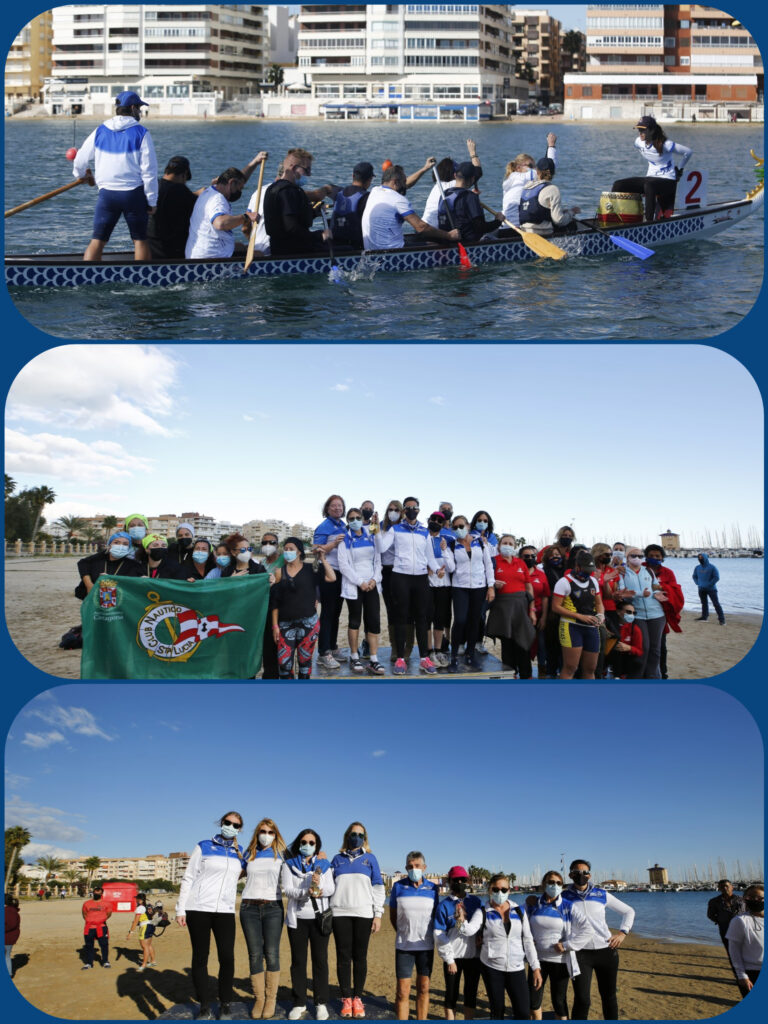 EL RCN TORREVIEJA CONSIGUE UN ORO Y DOS BRONCES EN EL CAMPEONATO AUTONÓMICO DE DRAGON BOAT CELEBRADO EN NUESTRAS AGUAS