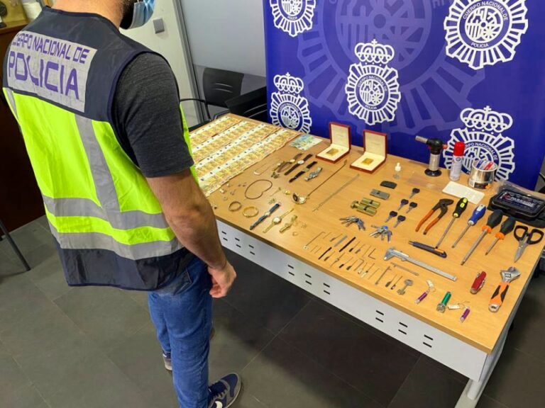 Desarticulado un grupo criminal afincado en Torrevieja y con historial de robos en toda la provincia