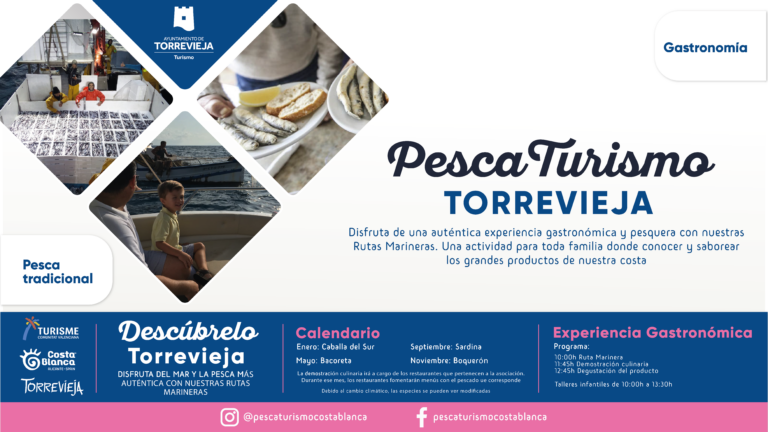 LA GASTRONOMÍA DE TORREVIEJA, PRESENTE EN LA FERIA INTERNACIONAL DE TURISMO DE MADRID (FITUR)