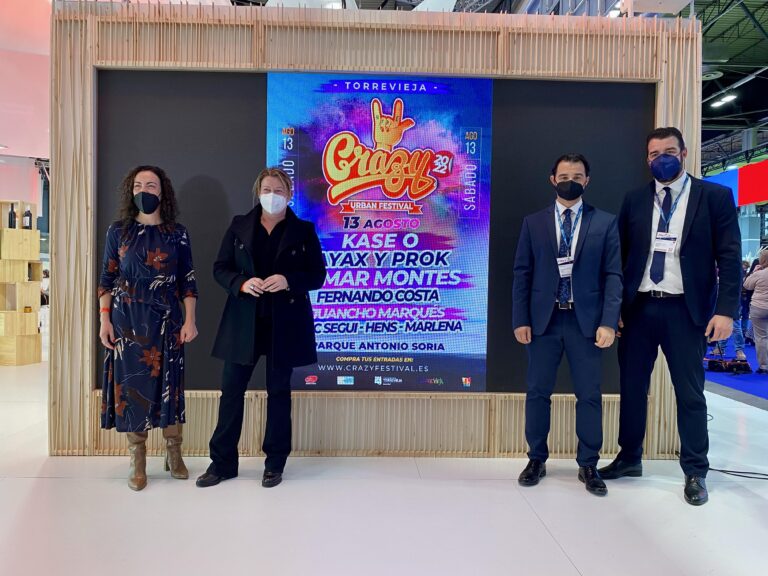 PRESENTADO EN FITUR EL CRAZY URBAN FEST, QUE SE CELEBRARÁ EL 13 DE AGOSTO EN EL RECINTO DEL PARQUE ANTONIO SORIA