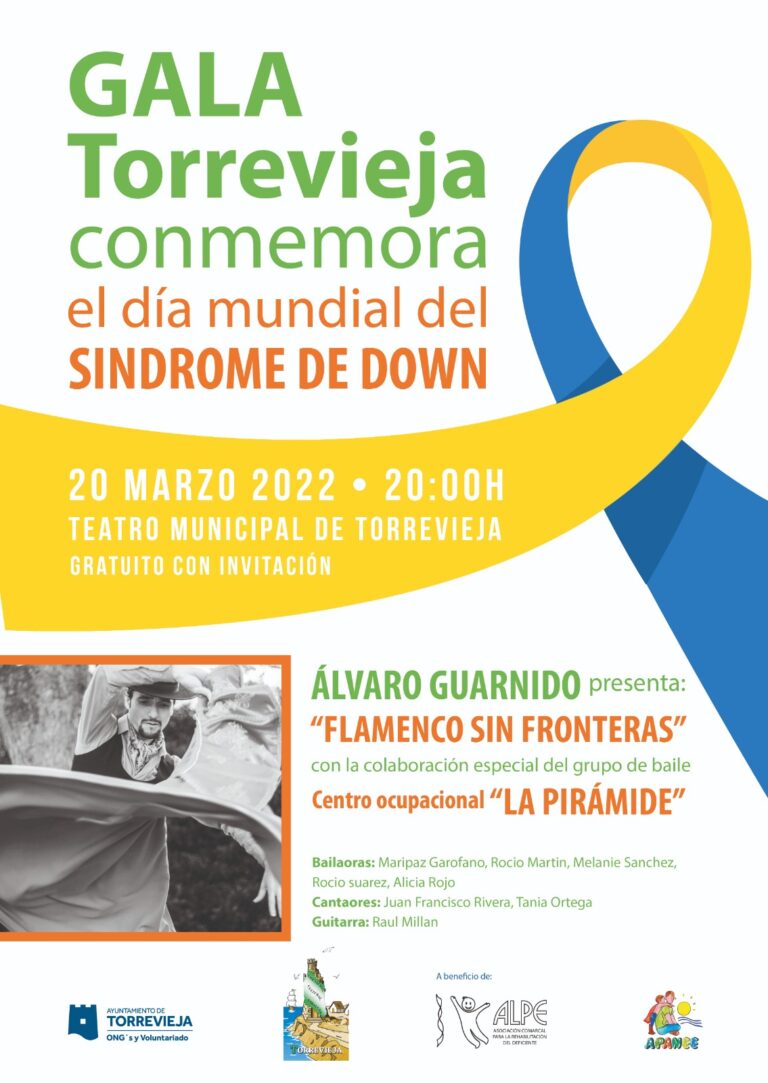 EL AYUNTAMIENTO PROGRAMA UNA GALA PARA CONMEMORAR EL DÍA MUNDIAL DEL SÍNDROME DOWN