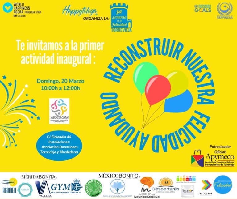 TORREVIEJA CELEBRA LA «1ª SEMANA DE LA FELICIDAD»