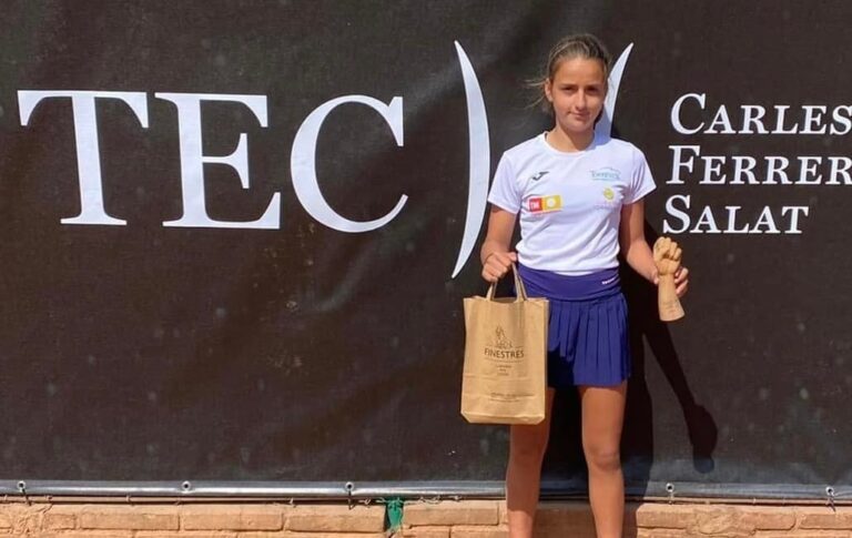 Charo Esquiva, campeona de la II TEC Cup SUB-14 de Barcelona