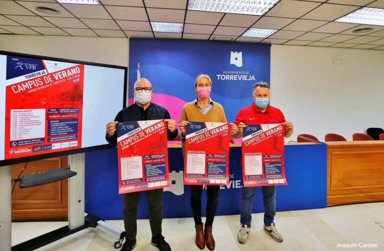 PRESENTADO EL CAMPUS DE VERANO VFB ACADEMIA ATLÉTICO DE MADRID “CIUDAD DE TORREVIEJA” DESTINADO A NIÑOS Y NIÑAS DE 6 A 17 AÑOS