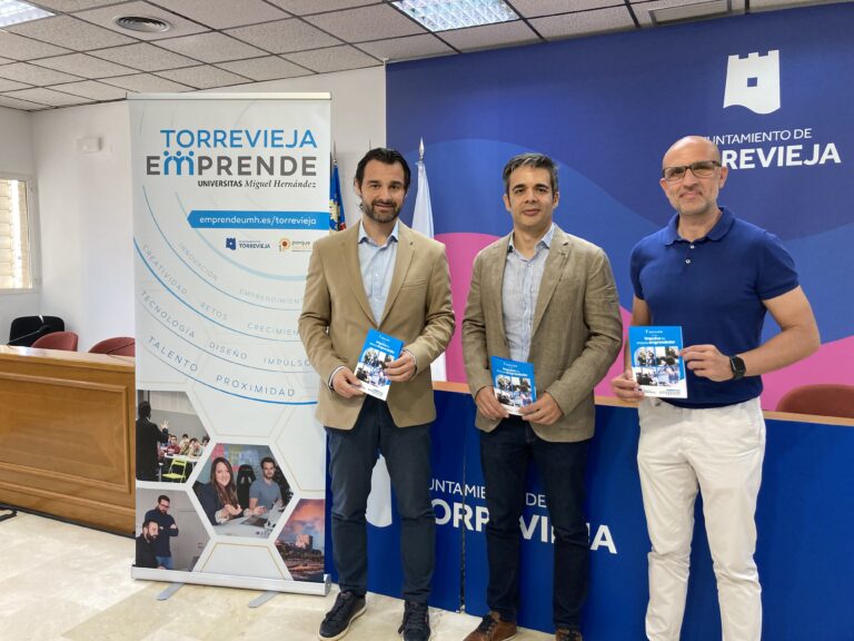 EL AYUNTAMIENTO Y LA UNIVERSIDAD MIGUEL HERNÁNDEZ PONEN EN MARCHA LA 1ª EDICIÓN DE TORREVIEJA EMPRENDE: NETWORKING, TALLERES, MENTORING Y PREMIOS