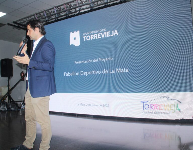 PRESENTADO EL FUTURO PABELLÓN DEPORTIVO DE LA MATA