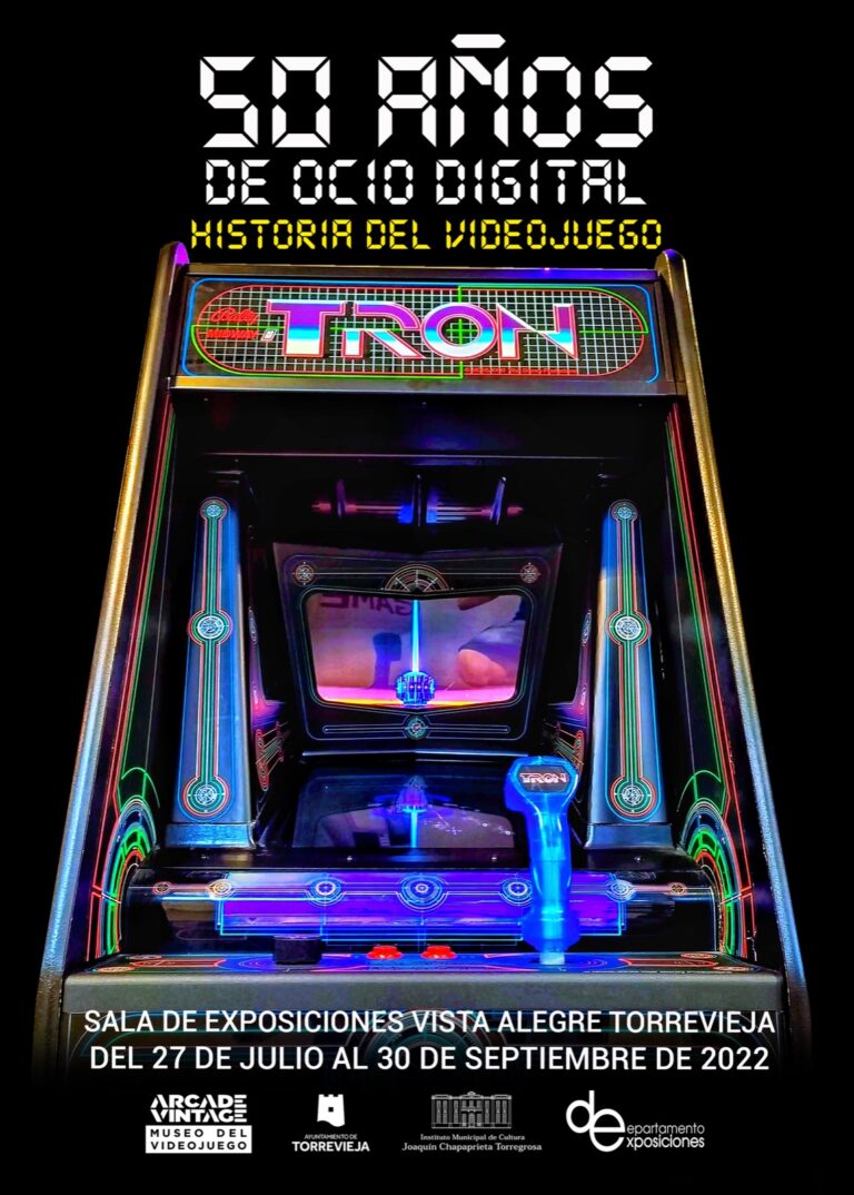 LA EXPOSICIÓN “50 AÑOS DE OCIO DIGITAL-HISTORIA DEL VIDEOJUEGO” LLEGA A TORREVIEJA