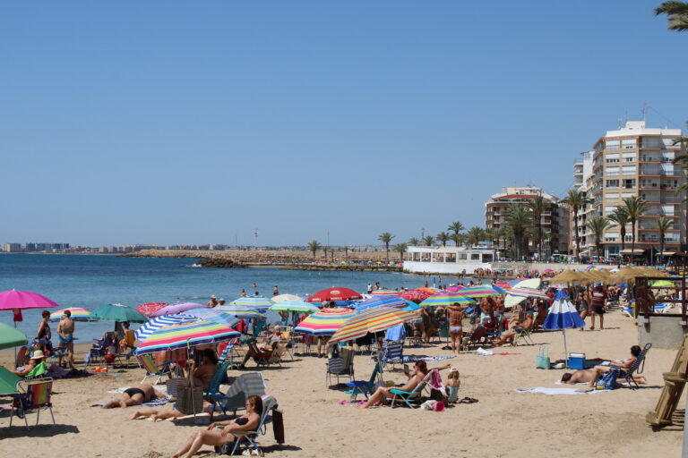 Torrevieja se sitúa en un 95% de ocupación turística en julio superando con creces los datos de 2019