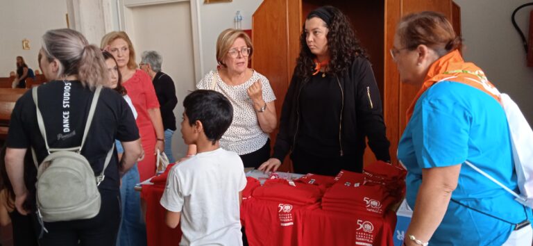 Éxito de asistencia en la convivencia que abre los actos del 50 aniversario de la Parroquia del Sagrado Corazón