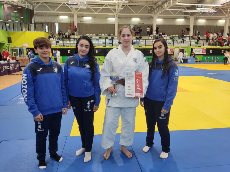 BRONCE PARA EL JUDO CLUB NOZOMI EN LA SUPERCOPA DE VIGO (GALICIA)