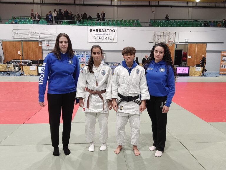 El judo Nozomi suma un nuevo bronce en la copa de España «A» de Aragón