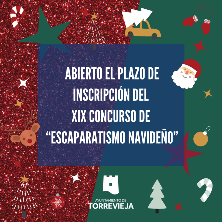 ABIERTO EL PLAZO DE INSCRIPCIÓN DEL XIX CONCURSO DE “ESCAPARATISMO NAVIDEÑO”