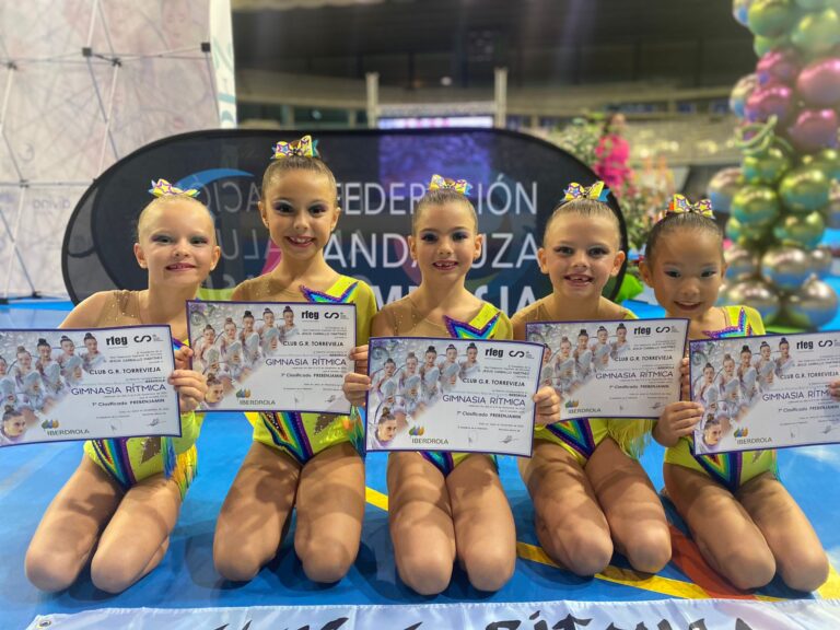 LAS PREBENJAMINES DEL CLUB TORREVIEJA SÉPTIMAS DE ESPAÑA  