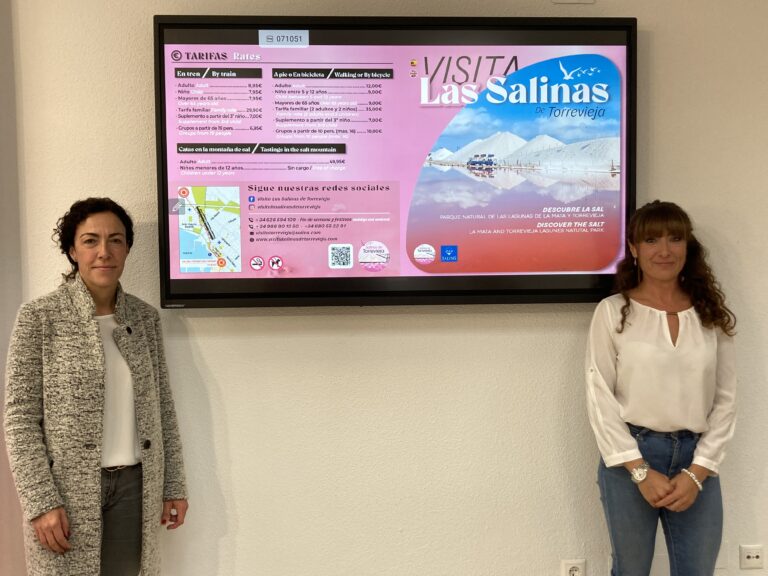 PRESENTADA LA NUEVA INICIATIVA TURÍSTICA DE RUTAS GUIADAS A PIE O EN BICICLETA EN LAS SALINAS DE TORREVIEJA