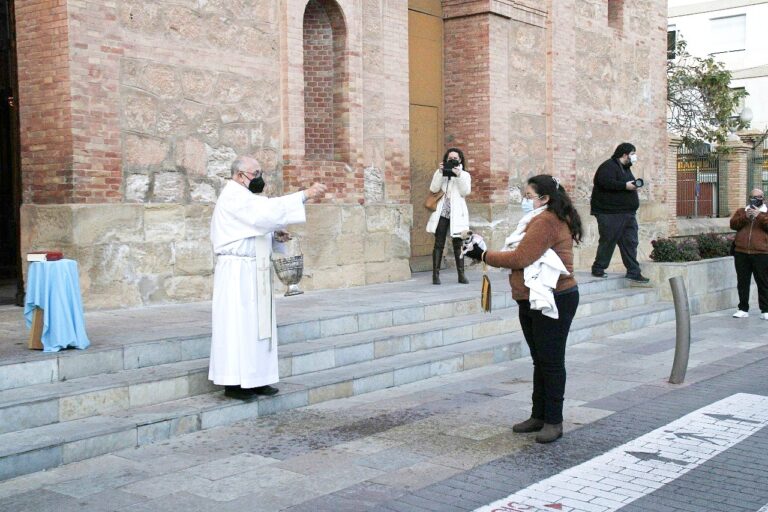 TODO PREPARADO PARA LA BENDICIÓN DE ANIMALES CON MOTIVO DEL DÍA DE SAN ANTÓN