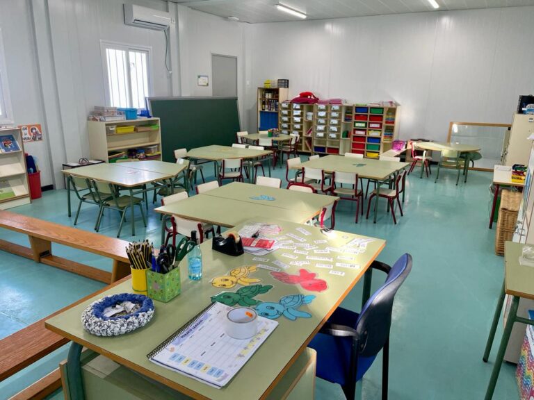 EL PRÓXIMO LUNES, 9 DE ENERO, SE PONDRÁ EN MARCHA EL COLEGIO INMACULADA EN LAS NUEVAS INSTALACIONES PREFABRICADAS