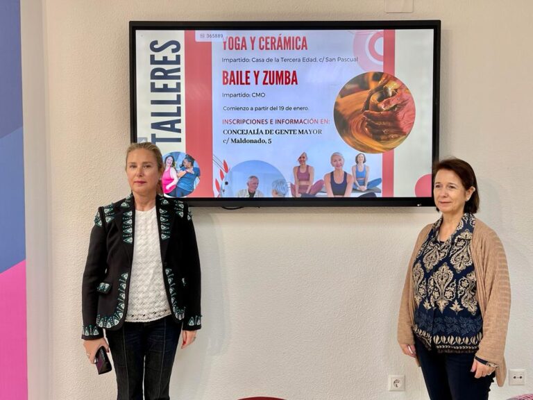 EL 17 DE ENERO COMIENZAN LOS TALLERES DE CERÁMICA, YOGA, Y LOS NUEVOS CURSOS DE BAILE DE SALÓN, ZUMBA Y SEVILLANAS DESTINADOS A LA TERCERA EDAD