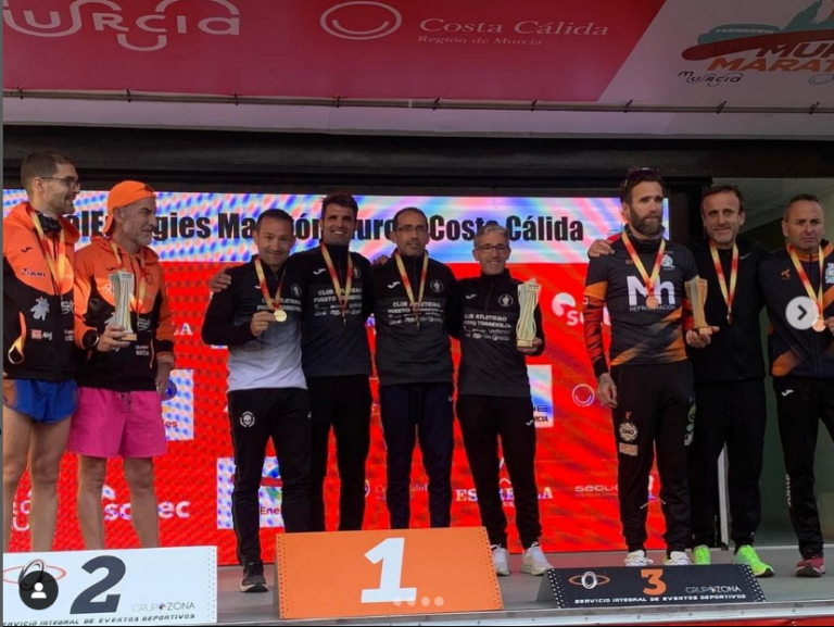  I CAMPEONES DE ESPAÑA DE MARATON MASTER POR EQUIPOS