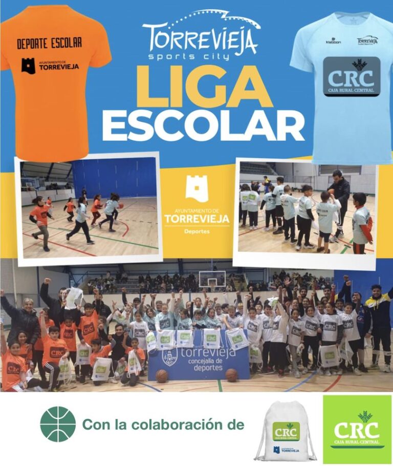 Arranca la liga escolar de baloncesto incluida en el programa «DEPORTE PARA TODOS»