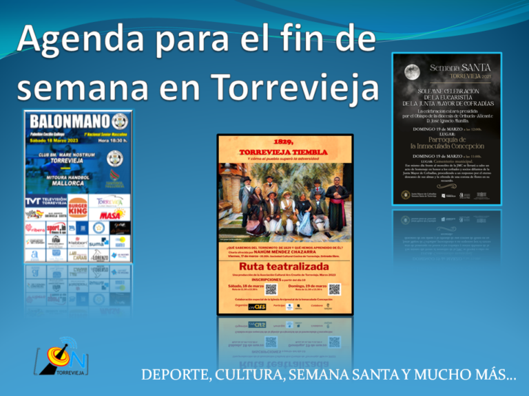 Agenda del fin de semana del 17 al 19 de marzo