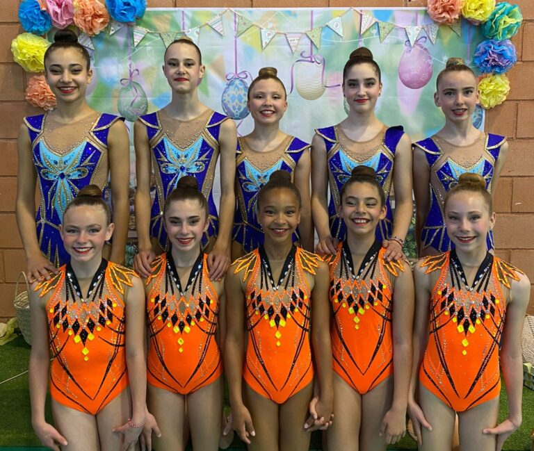 DARIA KALUNINA Y EL CONJUNTO CADETE DEL CLUB GIMNASIA RÍTMICA TORREVIEJA SUBCAMPEONAS AUTONÓMICAS