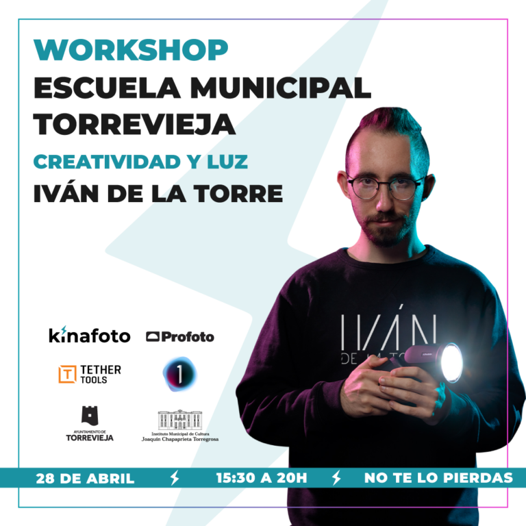 WORKSHOP DE IVÁN DE LA TORRE EN EL PALACIO DE LA MÚSICA BAJO EL TÍTULO “CREATIVIDAD Y LUZ”