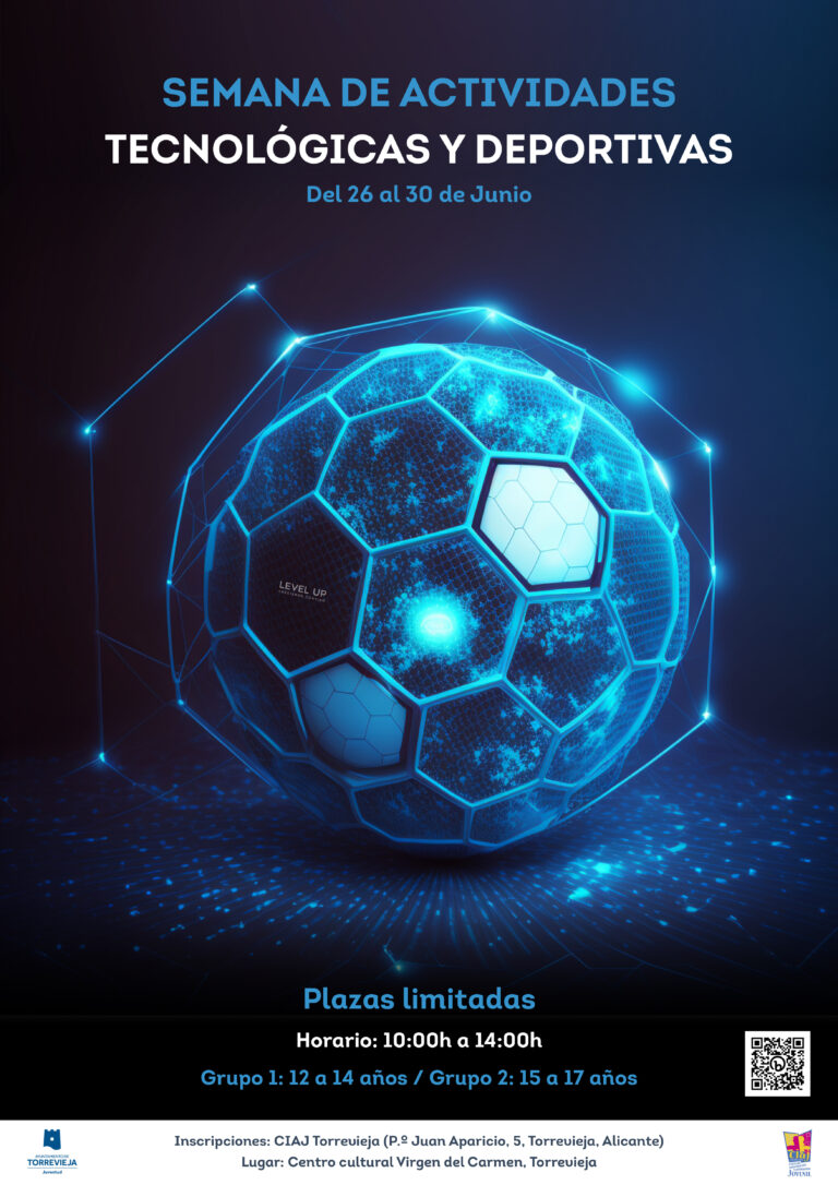 JUVENTUD ABRE LAS INSCRIPCIONES PARA ADOLESCENTES EN LA SEMANA DE ACTIVIDADES TECNOLÓGICAS Y DEPORTIVAS