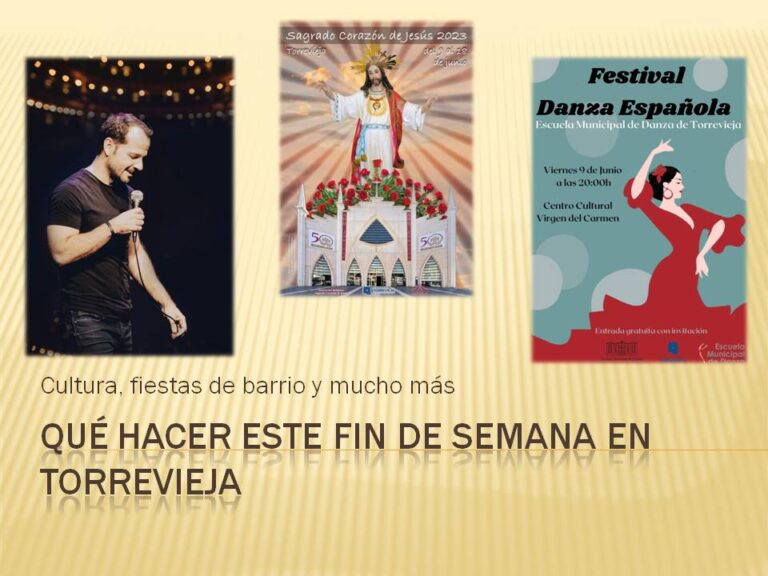 Agenda del fin de semana del 9 al 11 de junio