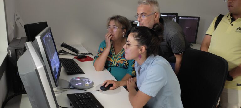 El resultado preliminar del TAC confirma que las grietas aparecidas en La Purísima son superficiales y descarta cualquier riesgo para la integridad de la talla