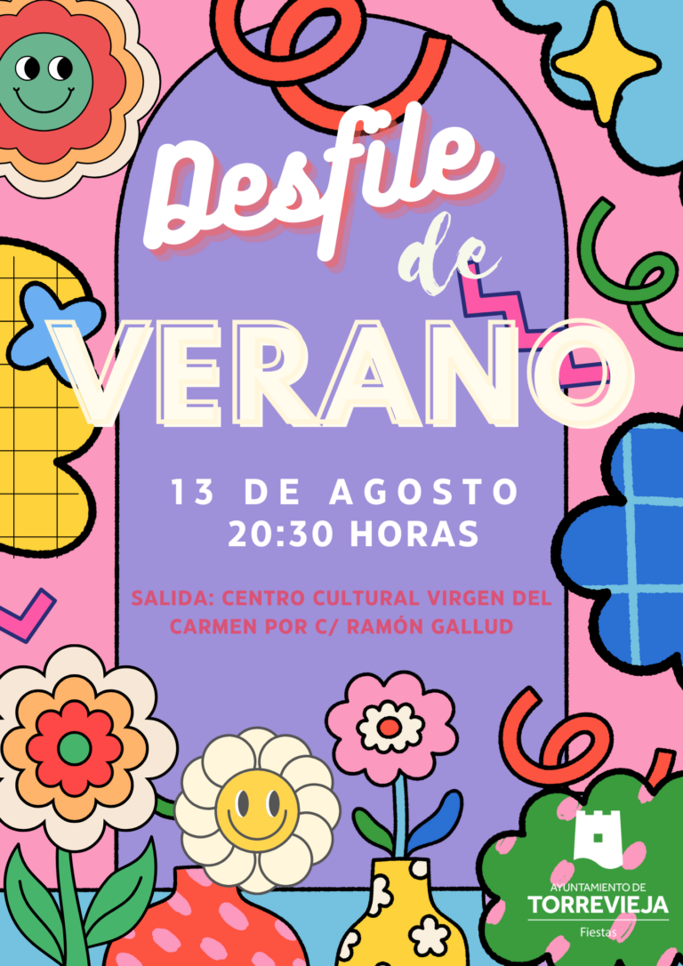 MOROS Y CRISTIANOS DE CREVILLENT Y COMPARSAS DEL CARNAVAL DE TORREVIEJA ACOMPAÑARÁN A LA REINA Y DAMAS DE LA SAL EN EL DESFILE DE VERANO EL PRÓXIMO DOMINGO, 13 DE AGOSTO