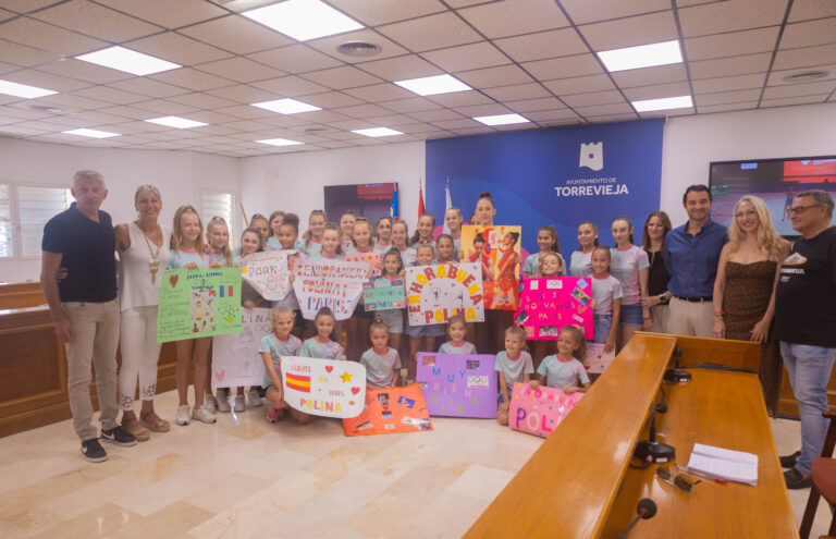 RECEPCIÓN OFICIAL A LA GIMNASTA POLINA BEREZINA