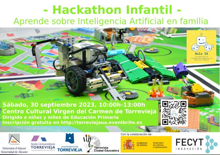 TORREVIEJA ORGANIZA TALLERES PARA APRENDER INTELIGENCIA ARTIFICIAL EN FAMILIA