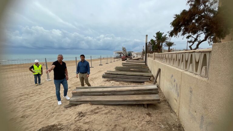 COMIENZAN LAS OBRAS DE REPARACIÓN DE LA SENDA PEATONAL DE LA MATA