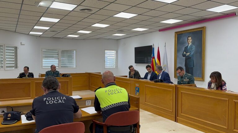 CELEBRADA LA JUNTA LOCAL DE SEGURIDAD, CON LA ASISTENCIA DEL SUBDELEGADO DEL GOBIERNO, CARLOS SÁNCHEZ HERAS