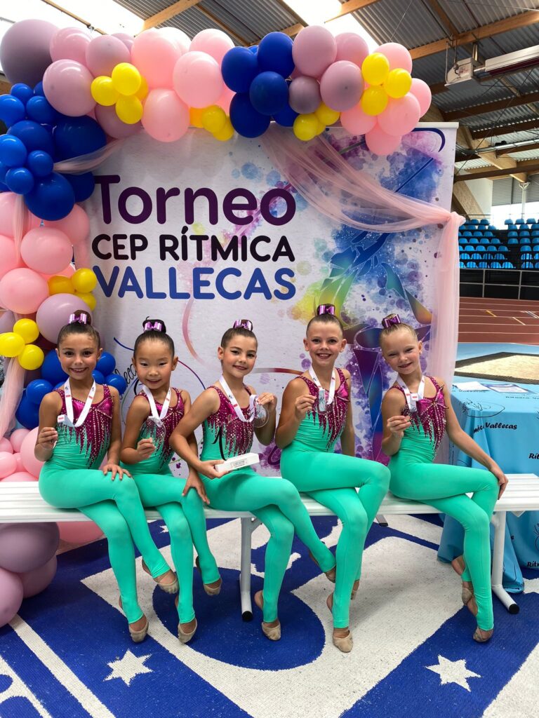 El Conjunto Benjamín del Club Gimnasia Rítmica de Torrevieja Campeón en el Torneo CEP Rítmica Vallecas