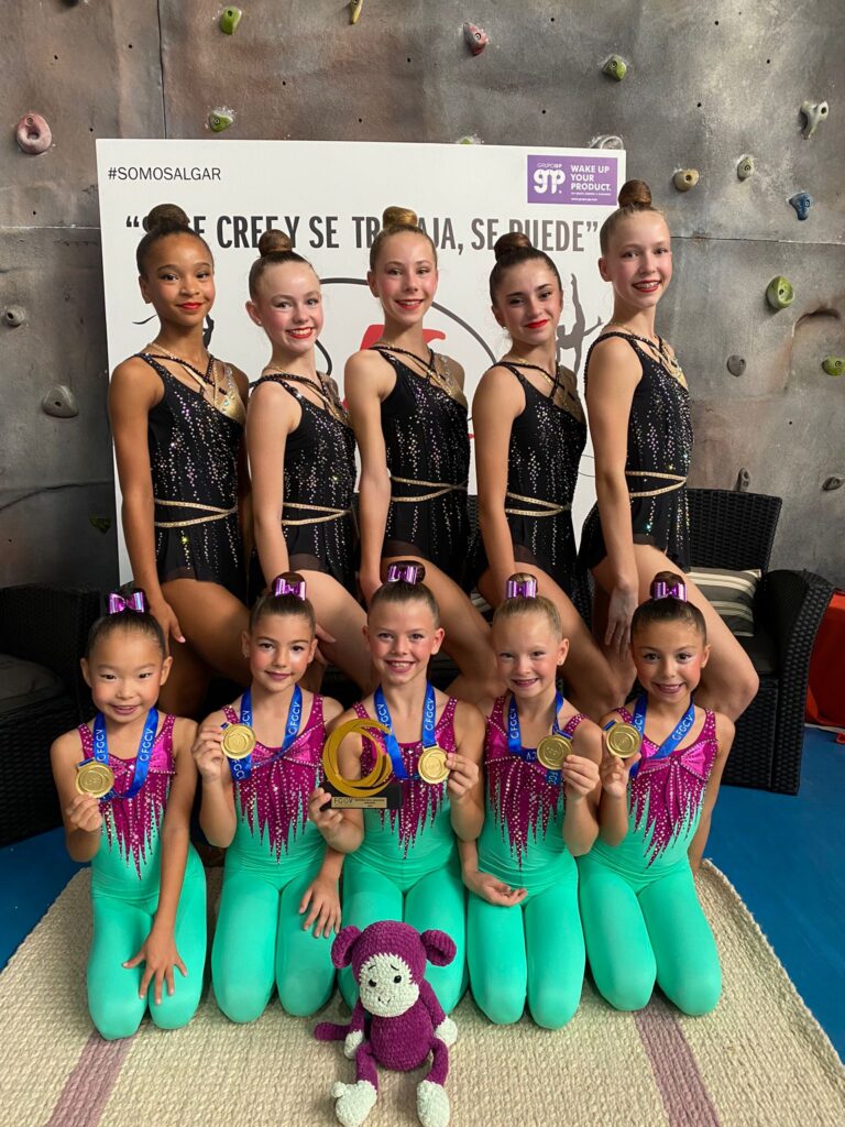 Los conjuntos Benjamín, Infantil y Cadete del Club Gimnasia Rítmica de Torrevieja al Campeonato de España en Pamplona