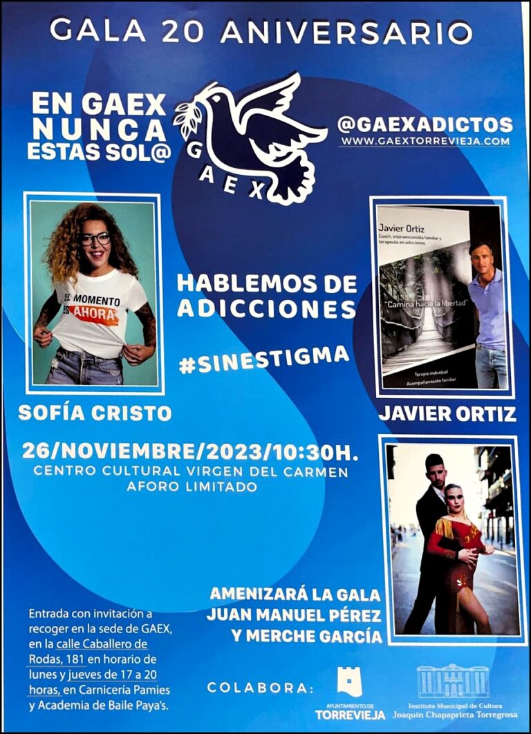 Presentada la Gala 20º Aniversario de GAEX