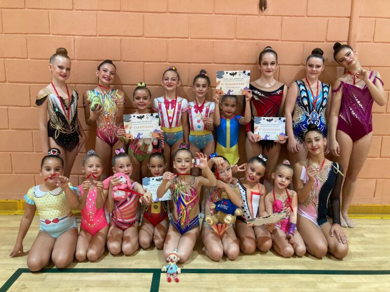 Sobresaliente participación del Club Gimnasia Rítmica de Torrevieja en la I Fase de la Liga Interclub de Alicante