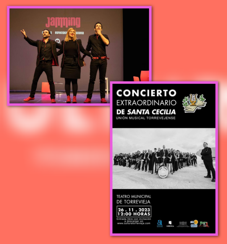 JAMMING, LA SIRENITA Y LA UNIÓN MUSICAL TORREVEJENSE: CULTURA PARA TODOS