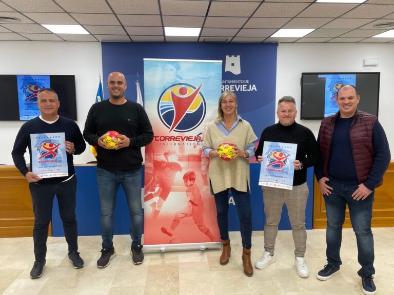 LA TORREVIEJA INTERNACIONAL CUP AUMENTA PARA 2024 SU OFERTA CON EL BALONMANO